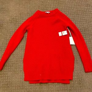 wild crimson sweater